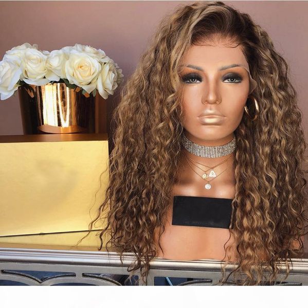 new design lace front wigs natural soft kinky curly wavy with baby hair heat resistant glueless synthetic for black women, Black;brown
new design lace front wigs natural soft kinky curly wavy with baby hair heat resistant glueless synthetic for black women, Black;brown