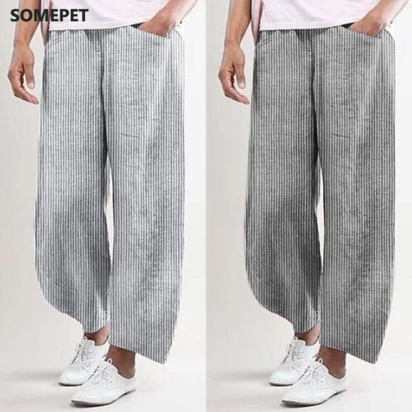 vintage casual striped pants women's wide leg trousers cotton elastic waist turnip female pantalon palazzo plus size1, Black;white
vintage casual striped pants women's wide leg trousers cotton elastic waist turnip female pantalon palazzo plus size1, Black;white