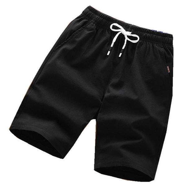 summer new men's casual loose cropped trousers sports shorts loose knit straight casual pants cotton shorts five pants, White;black
summer new men's casual loose cropped trousers sports shorts loose knit straight casual pants cotton shorts five pants, White;black