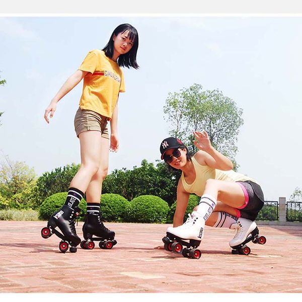 quad skates double row roller skates pu leather shoes for lovers two line 39*58mm wheels professional patinesmultifunction
quad skates double row roller skates pu leather shoes for lovers two line 39*58mm wheels professional patinesmultifunction