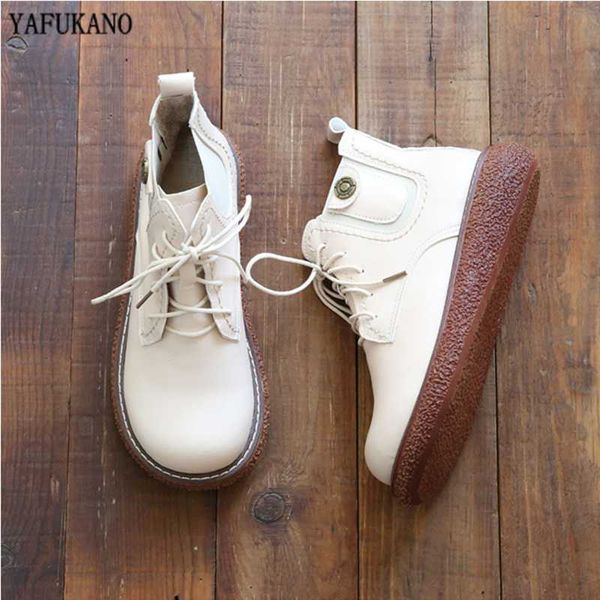literary retro pu leather short boots mori girl lace-up round toe casual ankle boots thick sole big head doll shoes martin, Black
literary retro pu leather short boots mori girl lace-up round toe casual ankle boots thick sole big head doll shoes martin, Black
