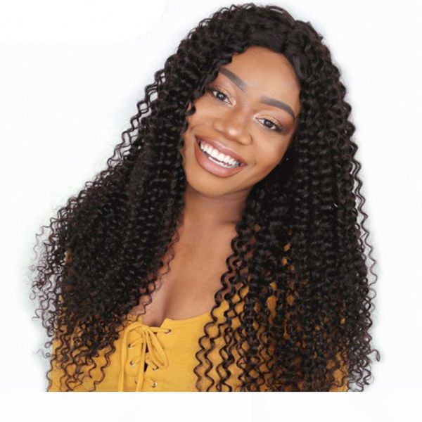 kinky curly wig brazilian lace front human hair wigs with baby hair full lace wig pre plucked for women, Black;brown
kinky curly wig brazilian lace front human hair wigs with baby hair full lace wig pre plucked for women, Black;brown