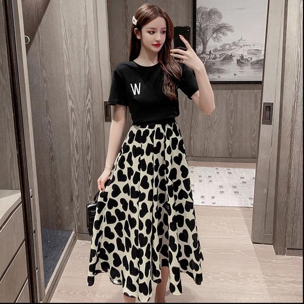 summer women high waist peach heart print chiffon skirts women casual long midi skirts ladies fashion a line big swing skirt, Black
summer women high waist peach heart print chiffon skirts women casual long midi skirts ladies fashion a line big swing skirt, Black