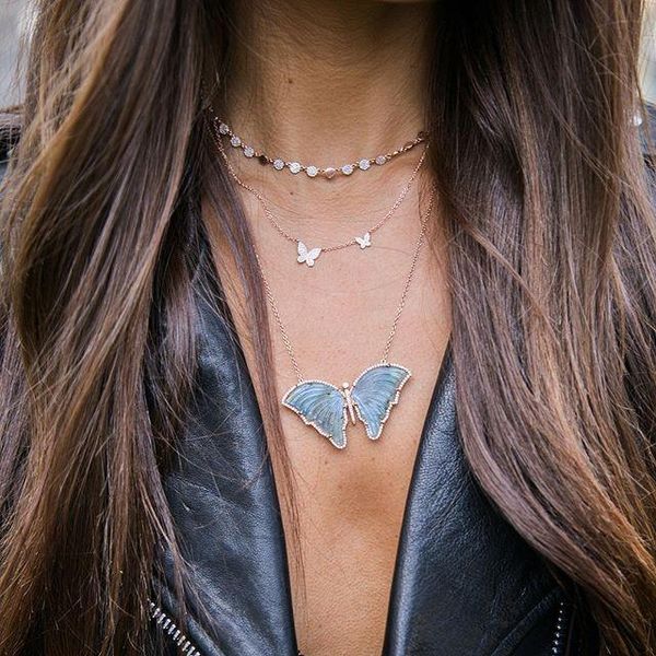 fashion lovely minimal delicate tiny cz butterfly charm necklaces for women ladies cute girl christmas gifts sweet jewelry, Golden;silver
fashion lovely minimal delicate tiny cz butterfly charm necklaces for women ladies cute girl christmas gifts sweet jewelry, Golden;silver