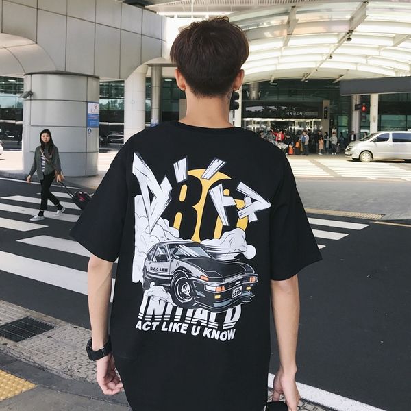 summer 2020 new fashion graffiti print short sleeve t-shirt trend loose and versatile harajuki ins men's half sleeve t-shirt eutp8, Blue
summer 2020 new fashion graffiti print short sleeve t-shirt trend loose and versatile harajuki ins men's half sleeve t-shirt eutp8, Blue