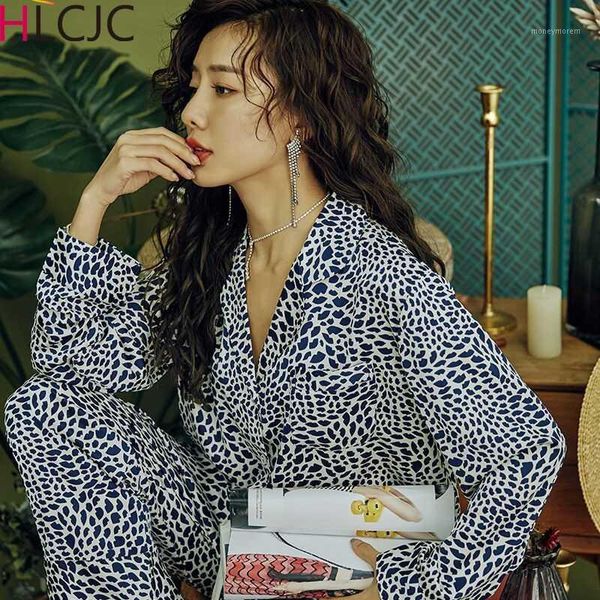 women's sleepwear 2021 satin pyjamas set ice silk pajamas for women pijamas night suit leopard nightwear casual girls homewear1, Black;red
women's sleepwear 2021 satin pyjamas set ice silk pajamas for women pijamas night suit leopard nightwear casual girls homewear1, Black;red