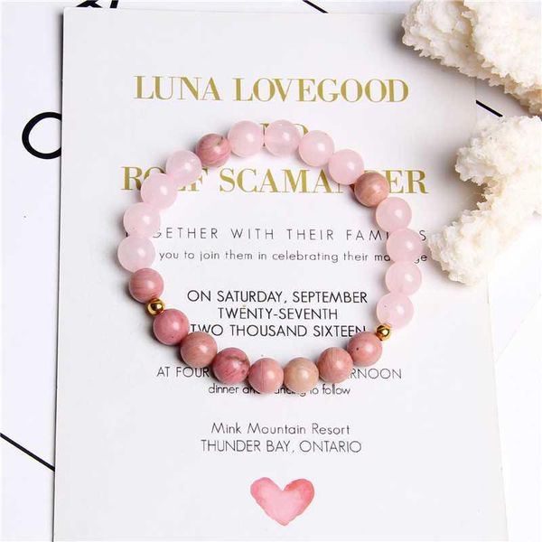 beaded, strands women bracelet jewelry gifts natural healing energy rhodochrosite girl friendship nice pink quartz elastic pulsera1, Black
beaded, strands women bracelet jewelry gifts natural healing energy rhodochrosite girl friendship nice pink quartz elastic pulsera1, Black