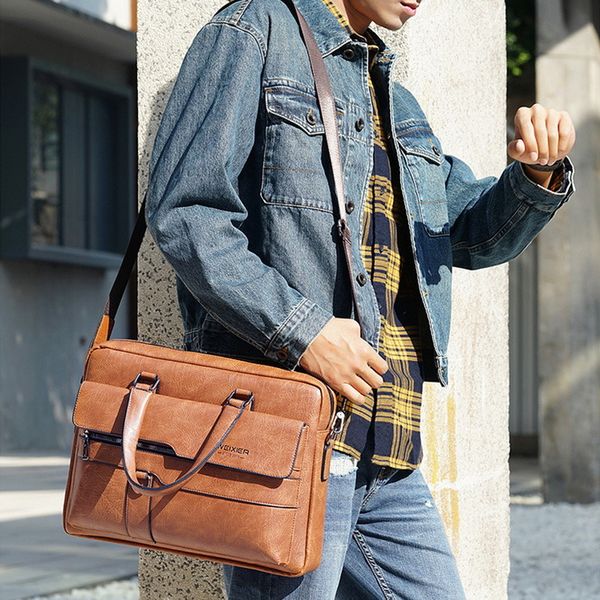 jodimitty men briefcase bag business famous brand leather shoulder messenger bags office handbag 13.3 inch laptop
jodimitty men briefcase bag business famous brand leather shoulder messenger bags office handbag 13.3 inch laptop