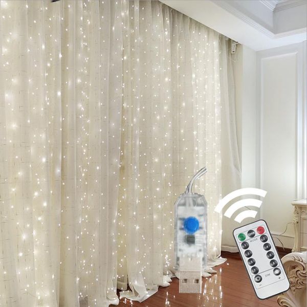 3m led usb power remote control curtain fairy lights christmas garland lights led string party garden home wedding decor
3m led usb power remote control curtain fairy lights christmas garland lights led string party garden home wedding decor
