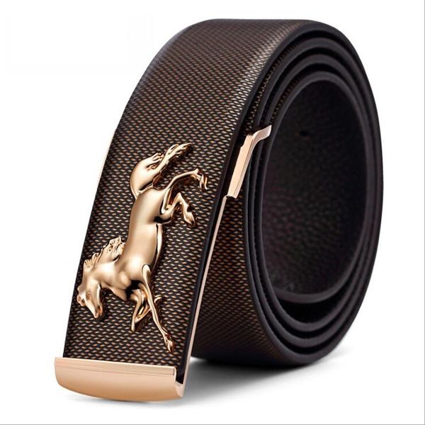designer men gold horse buckle belt male high grade genuine leather belt luxury jeans belt quality assuarance xks048 t200327, Black;brown
designer men gold horse buckle belt male high grade genuine leather belt luxury jeans belt quality assuarance xks048 t200327, Black;brown