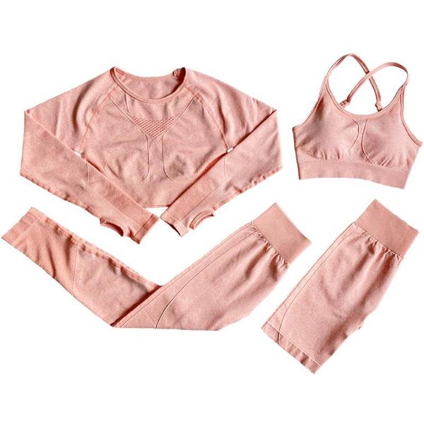 yoga outfits women seamless set long sleeve fitness running sportswear high waist shorts gym leggings workout clothing suit, White;red
yoga outfits women seamless set long sleeve fitness running sportswear high waist shorts gym leggings workout clothing suit, White;red