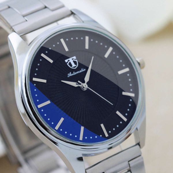 sun stripe steel band watch men's fashion straight gift watch men's quartz watch, Slivery;brown
sun stripe steel band watch men's fashion straight gift watch men's quartz watch, Slivery;brown