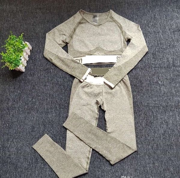 womens designer grils yoga leggings suit long pants sportwear tracksuits fitness shirts sport clothes gymshark print letter set outfits, Gray
womens designer grils yoga leggings suit long pants sportwear tracksuits fitness shirts sport clothes gymshark print letter set outfits, Gray