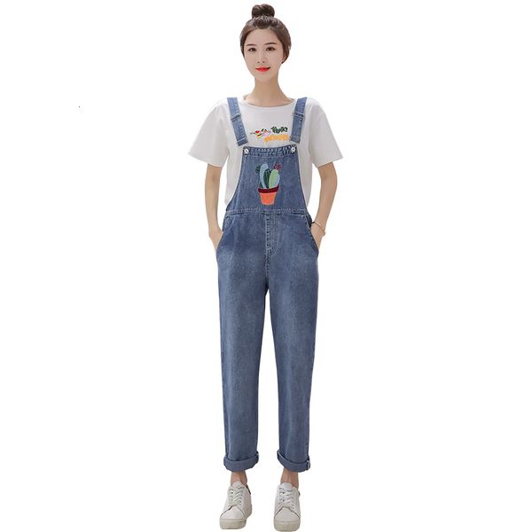 2021 cartoon fairy ball embroidery women college style jeans fashion overalls loose high waist bib pants vintage jumpsuit e6y9, Blue
2021 cartoon fairy ball embroidery women college style jeans fashion overalls loose high waist bib pants vintage jumpsuit e6y9, Blue