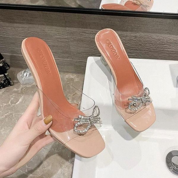 2021sandals summer shoes transparent pvc sandals women pointed clear crystal cup high heel peep toe sandalias zapatos mujer #3u46, Black
2021sandals summer shoes transparent pvc sandals women pointed clear crystal cup high heel peep toe sandalias zapatos mujer #3u46, Black