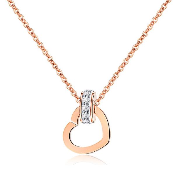 chokers firebros 2021 rose gold color stainless steel zircon heart pendant necklace choker collar women jewelry gift gx1271, Golden;silver
chokers firebros 2021 rose gold color stainless steel zircon heart pendant necklace choker collar women jewelry gift gx1271, Golden;silver