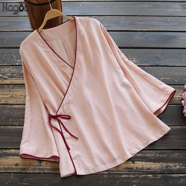 nagodo chinese blouse 2020 oblique lapel zen suit loose hanfu white yellow pink v neck chinese traditional shirt1, Red
nagodo chinese blouse 2020 oblique lapel zen suit loose hanfu white yellow pink v neck chinese traditional shirt1, Red