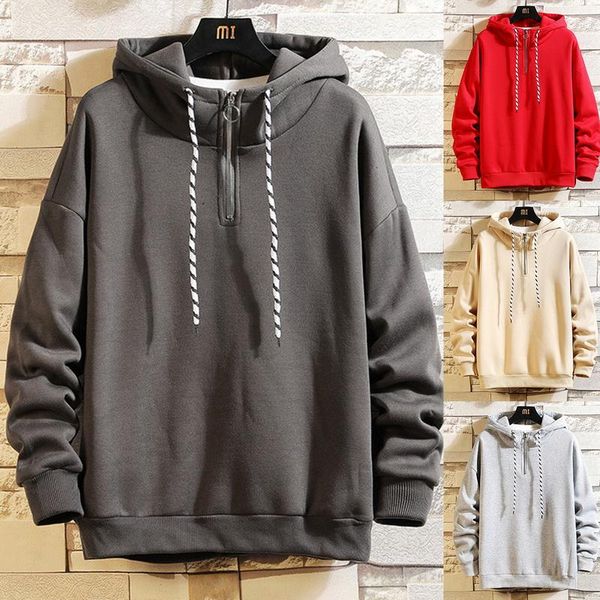 autumn winter thick men streetwear hoodies sweatshirts pure color hoodies pullover warm fleece men fashion 8 colors, Black
autumn winter thick men streetwear hoodies sweatshirts pure color hoodies pullover warm fleece men fashion 8 colors, Black