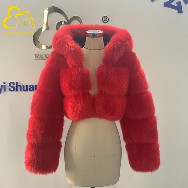winter warm fluffy faux fur coats jackets women fake fur cropped jackets with hooded winter fur jacket 201209, Black
winter warm fluffy faux fur coats jackets women fake fur cropped jackets with hooded winter fur jacket 201209, Black