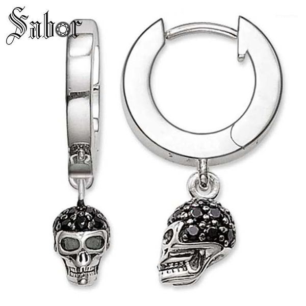 hoop earring skull 925 sterling silver for women heart earring rebel zirconia fashion jewelry1, Golden
hoop earring skull 925 sterling silver for women heart earring rebel zirconia fashion jewelry1, Golden