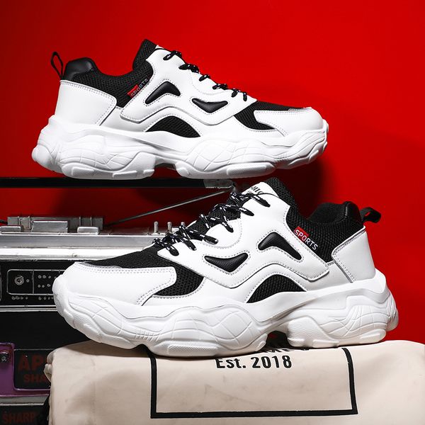 new height increasing women run shoe red white sneaker couple outdoor men sport shoes athletic high heel cushioning footwear, Black;brown
new height increasing women run shoe red white sneaker couple outdoor men sport shoes athletic high heel cushioning footwear, Black;brown