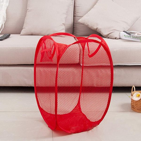 wholesale folding mesh laundry basket organizer storage dirty clothes containers multi colors washing clothes basket bag dh0026
wholesale folding mesh laundry basket organizer storage dirty clothes containers multi colors washing clothes basket bag dh0026