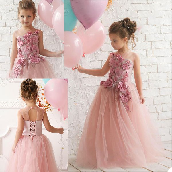 3d floral flower girl dresses for wedding jewel neck custom made lace up and button back girls pageant dress kids birthday gowns, White;blue
3d floral flower girl dresses for wedding jewel neck custom made lace up and button back girls pageant dress kids birthday gowns, White;blue