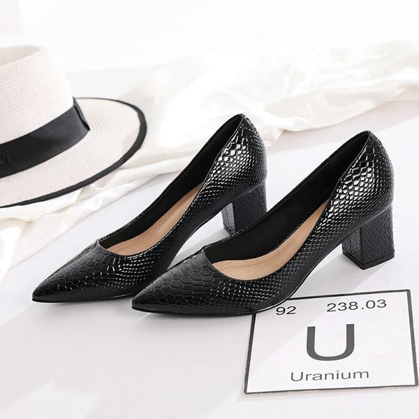 korean crocodile pattern leather office lady work shoes 2020 new women's pumps shoes thick heels single female pumps woman1, Black
korean crocodile pattern leather office lady work shoes 2020 new women's pumps shoes thick heels single female pumps woman1, Black