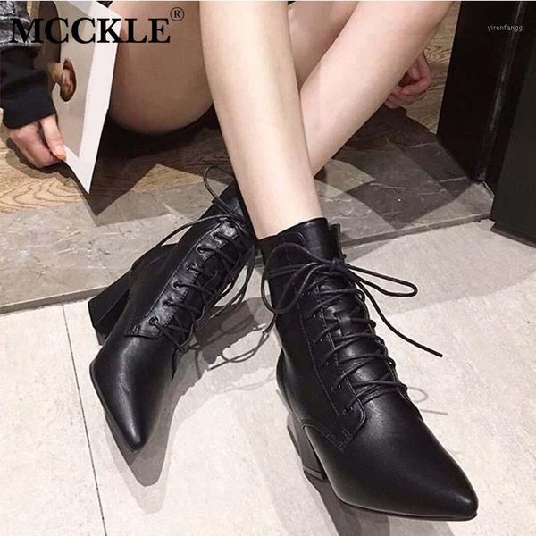 women ankle boots ladies autumn shoes high heels fashion lace up pointed toe pumps pu leather comfort new woman footwear1, Black
women ankle boots ladies autumn shoes high heels fashion lace up pointed toe pumps pu leather comfort new woman footwear1, Black