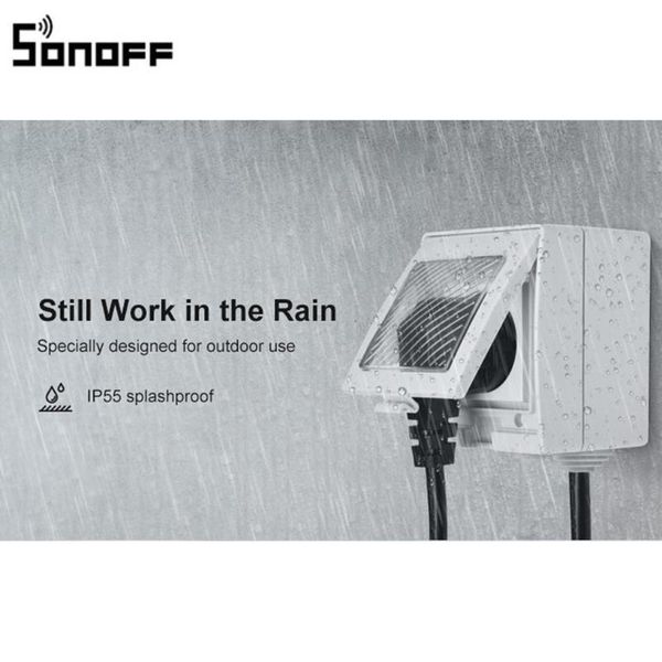 smart automation modules arrival sonoff s55 wifi waterproof socket wireless app control home eu france standard ac100-240v
smart automation modules arrival sonoff s55 wifi waterproof socket wireless app control home eu france standard ac100-240v