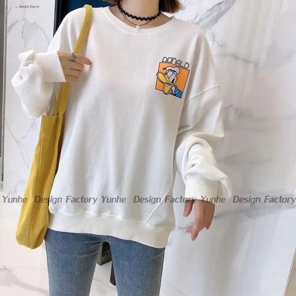 fdngt южная женщина одиночный осенью свитер sweaternew моды шею свободно печати мультфильма утка свежим и тонким crew neck корея свитер x446, Black
fdngt южная женщина одиночный осенью свитер sweaternew моды шею свободно печати мультфильма утка свежим и тонким crew neck корея свитер x446, Black