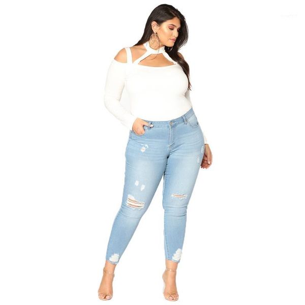 summer fashion women jeans plug size elastic stretch washed denim jeans female casual holes high street women1, Blue
summer fashion women jeans plug size elastic stretch washed denim jeans female casual holes high street women1, Blue