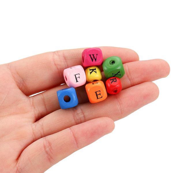 50pcs 8 10mm square wooden beads mixed color alphabet letter spacer loose bead for diy jewelry making findings supplies bracelet h jllwgb, Silver
50pcs 8 10mm square wooden beads mixed color alphabet letter spacer loose bead for diy jewelry making findings supplies bracelet h jllwgb, Silver