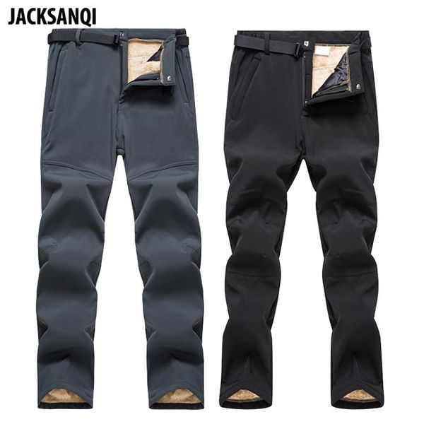 jacksanqi men women hiking fleece winter lambswool pants climbing outdoor sport camping windproof skiing trousers ra455, Black;green
jacksanqi men women hiking fleece winter lambswool pants climbing outdoor sport camping windproof skiing trousers ra455, Black;green