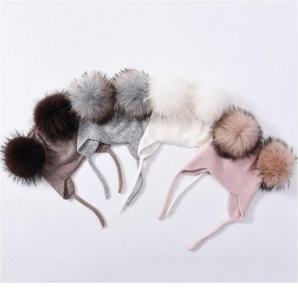 winter kids beanie hat real big cute two fur pom pom cap boys girls baby wool knitted warm beanie children e qylqeb
winter kids beanie hat real big cute two fur pom pom cap boys girls baby wool knitted warm beanie children e qylqeb
