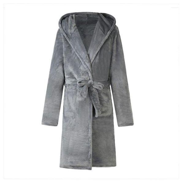 men's sleepwear winter robes men solid lace up long sleeve pocket flannel loose bathrobe clothing homewear sleep male, Black;brown
men's sleepwear winter robes men solid lace up long sleeve pocket flannel loose bathrobe clothing homewear sleep male, Black;brown