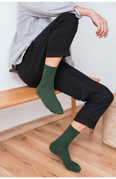 new arrive harajuku retro women cotton loose socks for winter in tube korean pure color yellow designer christmas cute kawaii, Black
new arrive harajuku retro women cotton loose socks for winter in tube korean pure color yellow designer christmas cute kawaii, Black
