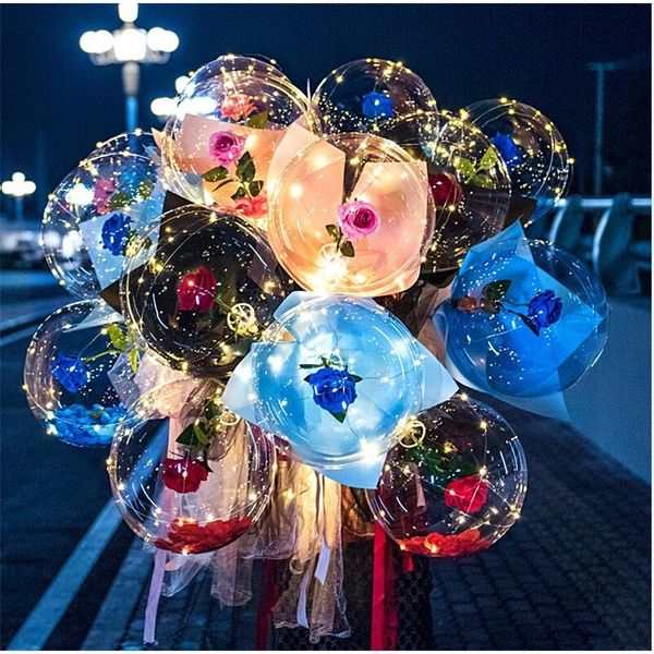 led luminous balloon rose bouquet transparent bubble enchanted rose bobo ball 3m led string valentines wedding brithday decoration e121801
led luminous balloon rose bouquet transparent bubble enchanted rose bobo ball 3m led string valentines wedding brithday decoration e121801
