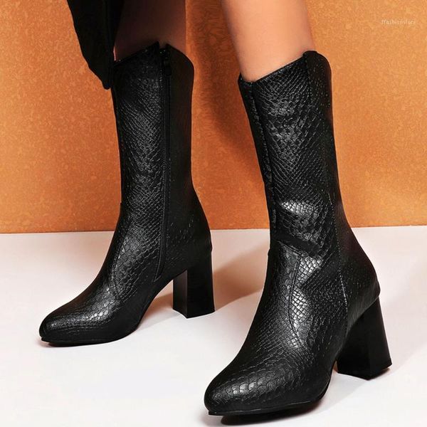 boots doratasia large sizes 48 brand arrivals colors snake skin square high heels fashion woman shoes1, Black
boots doratasia large sizes 48 brand arrivals colors snake skin square high heels fashion woman shoes1, Black