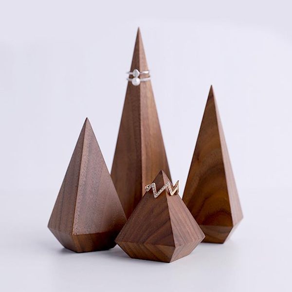 black walnut ring display holder solid wood polishing smooth ring display stand, Pink;blue
black walnut ring display holder solid wood polishing smooth ring display stand, Pink;blue