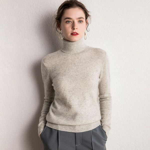 2020 women's 100% cashmere turtleneck knit pullover fashion colors soft yarn basic pure cashmere jumper trend brand sweater1, White;black
2020 women's 100% cashmere turtleneck knit pullover fashion colors soft yarn basic pure cashmere jumper trend brand sweater1, White;black