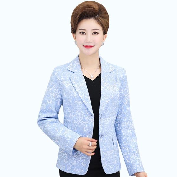 women's suits & blazers spring autumn middle-aged mother casual jacket coats solid color single-breasted slim outerwear high-quality wo, White;black
women's suits & blazers spring autumn middle-aged mother casual jacket coats solid color single-breasted slim outerwear high-quality wo, White;black
