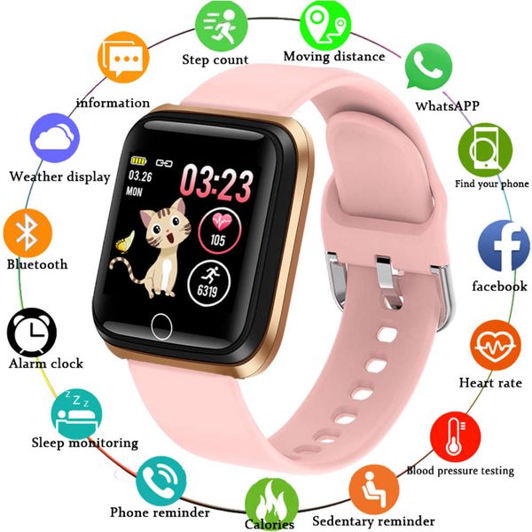 multifunctional smart watch, new waterproof wristband accsori, heart rate and blood prsure control, 2020
multifunctional smart watch, new waterproof wristband accsori, heart rate and blood prsure control, 2020