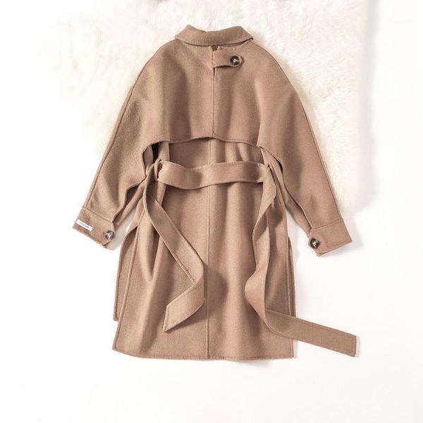 cthink winter 2021 new trench style wool women's coat fashion belt slim khaki outerwear korean coat stylish black wool coats1
cthink winter 2021 new trench style wool women's coat fashion belt slim khaki outerwear korean coat stylish black wool coats1