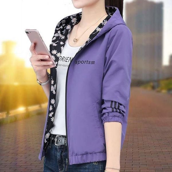 double side coat women's new loose korean spring and autumn short autumn hooded jacket versatile woman jacket, Black;brown
double side coat women's new loose korean spring and autumn short autumn hooded jacket versatile woman jacket, Black;brown