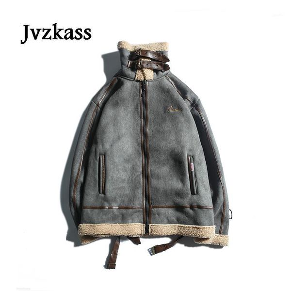 jvjvzkass jacket female 2018 winter new thick stitching deer suede hit color locomotive lamb cotton coat z2691, Black
jvjvzkass jacket female 2018 winter new thick stitching deer suede hit color locomotive lamb cotton coat z2691, Black