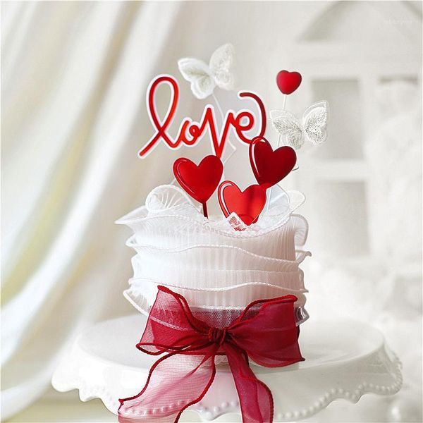 other festive & party supplies heart butterfly i love you cake er for valentine's day decorations acrylic anniversary baking gifts1
other festive & party supplies heart butterfly i love you cake er for valentine's day decorations acrylic anniversary baking gifts1