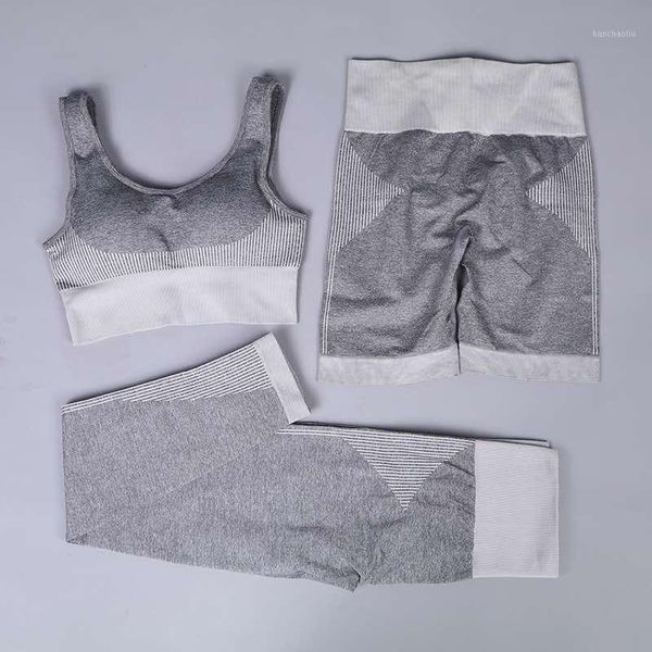 yoga outfits gxqil 3 piece gym woman sportswear seamless fitness suit 2021 set women jogging femme sports bra shorts leggings kit gray1, White;red
yoga outfits gxqil 3 piece gym woman sportswear seamless fitness suit 2021 set women jogging femme sports bra shorts leggings kit gray1, White;red