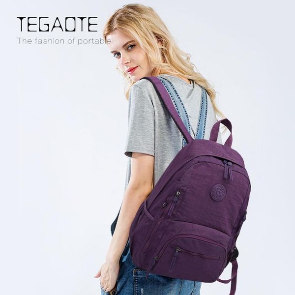 tegaote women bagpack school backpack for teenage girl mochila feminina nylon travel laprucksack female casual back pack sac bbyohb
tegaote women bagpack school backpack for teenage girl mochila feminina nylon travel laprucksack female casual back pack sac bbyohb
