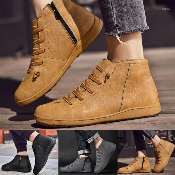 black ankle boots for women casual flat leather retro boots women lace-up side zipper shoe sneakers#31
black ankle boots for women casual flat leather retro boots women lace-up side zipper shoe sneakers#31